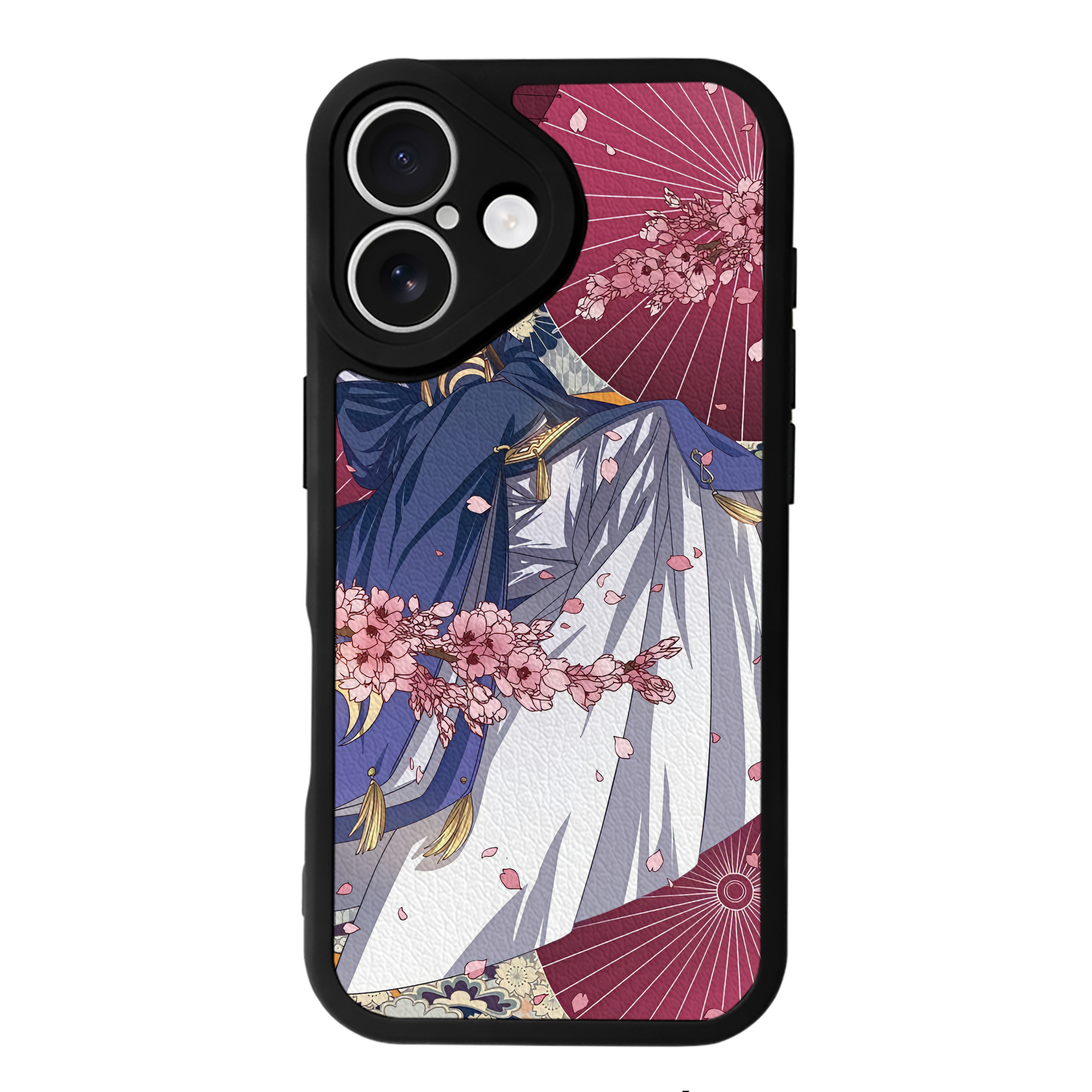 （画像用） 刀剣乱舞 Touken Ranbu 【iPhone 16シリーズ対応】シリコンスマホケース（レザー調） 材質：シリコン